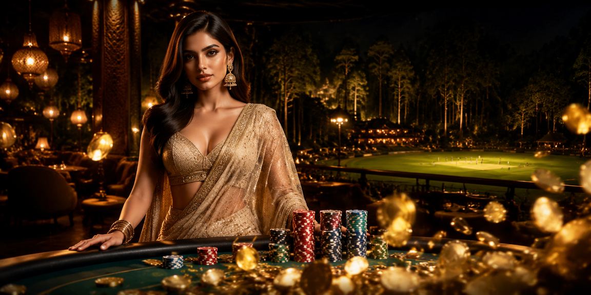 Bangladeshi Model Enjoying Cricket Betting in Gazipur